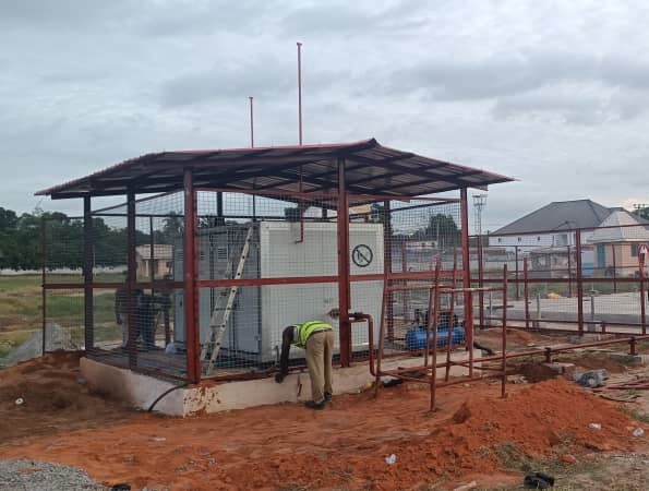 Installation of a 1000SCMH PRMS